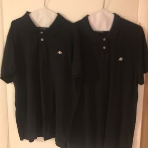 3XL Aeropostale Black Polo Shirt